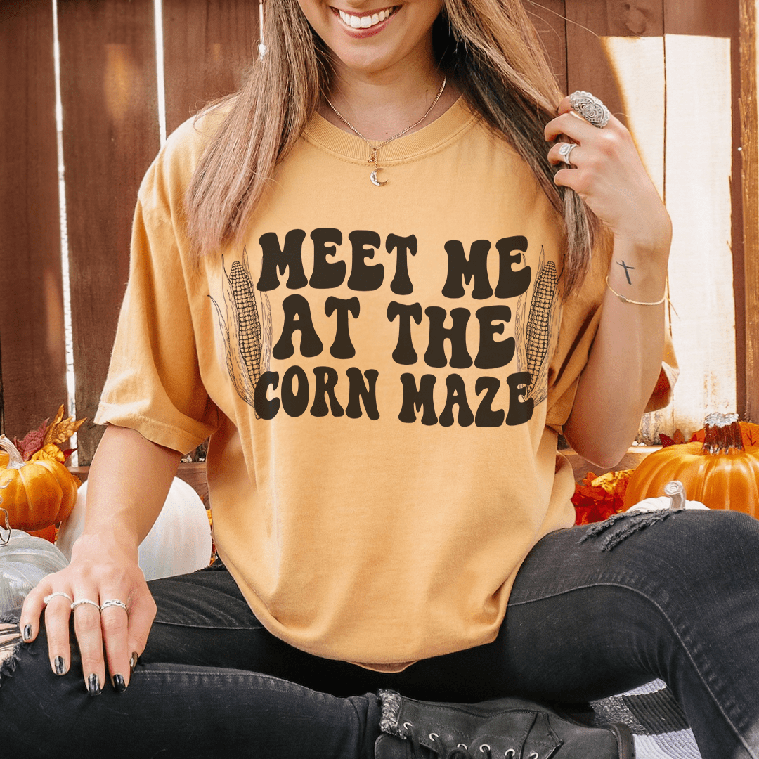 Meet Me At The Corn Maze T-Shirt shopmerchmallow Meet Me At The Corn Maze T-Shirt