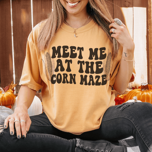 Meet Me At The Corn Maze T-Shirt shopmerchmallow Meet Me At The Corn Maze T-Shirt