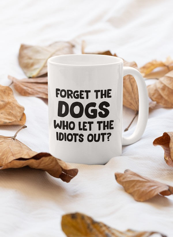 Forget The Dogs Mug shopmerchmallow Virgin Teez  - A Future Wars Story Mug