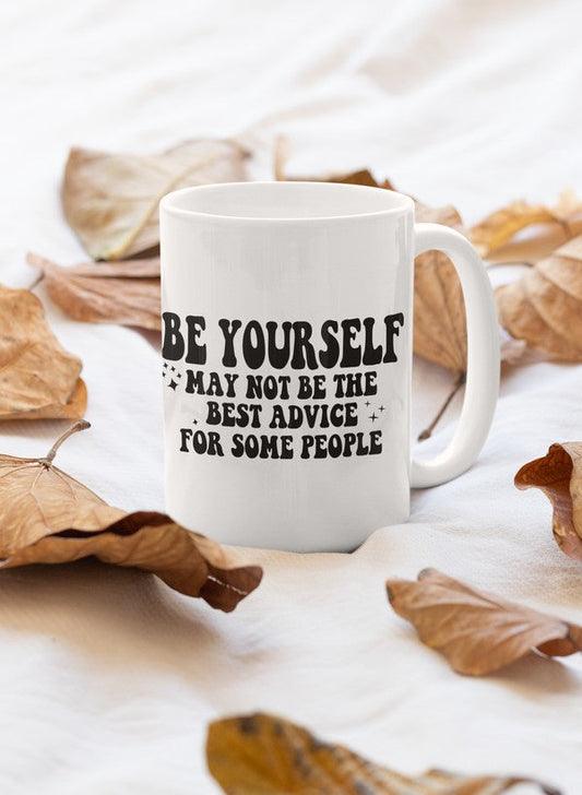Be Yourself Mug shopmerchmallow Virgin Teez  - A Future Wars Story Mug