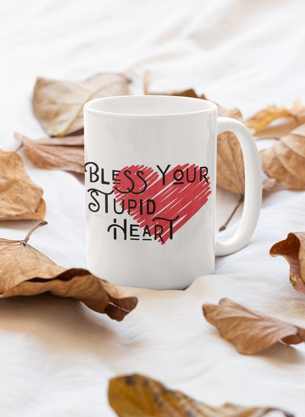 Bless Your Stupid Heart Mug shopmerchmallow Virgin Teez  - A Future Wars Story Mug