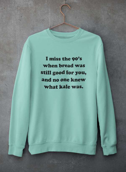I Miss The 90's  Sweat Shirt shopmerchmallow Virgin Teez - Black Hoodie