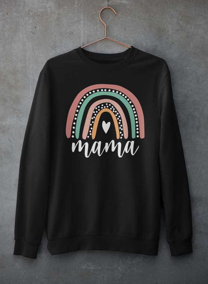 MAMA Sweat Shirt shopmerchmallow Virgin Teez - Black Hoodie