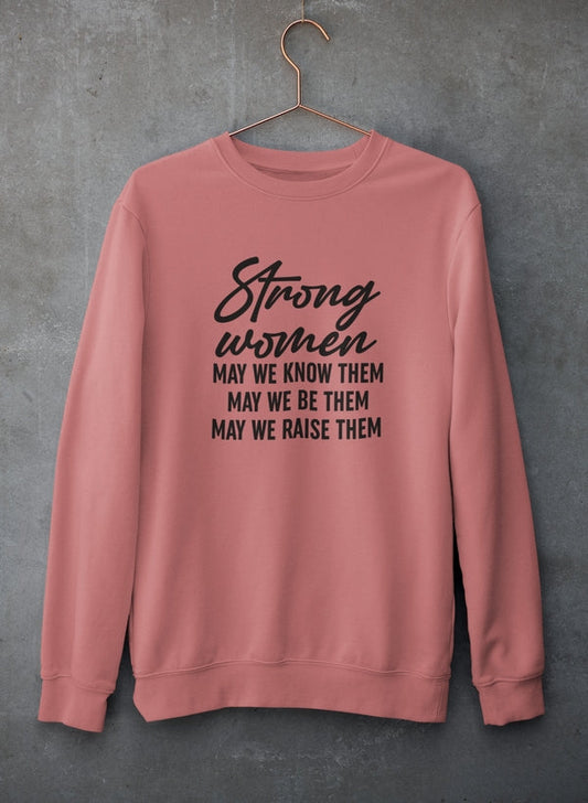 Strong Women Sweat Shirt shopmerchmallow Virgin Teez - Black Hoodie