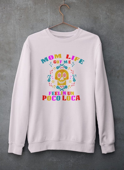 Mom Life Got Me Feeling  Sweat Shirt shopmerchmallow Virgin Teez - Black Hoodie