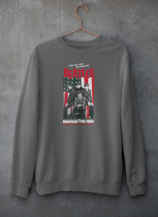 american tour 1964 Sweat Shirt shopmerchmallow Virgin Teez - Black Hoodie