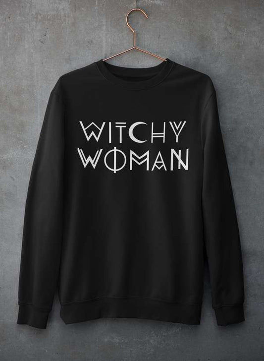 Witchy Woman Sweat Shirt shopmerchmallow Virgin Teez - Black Hoodie