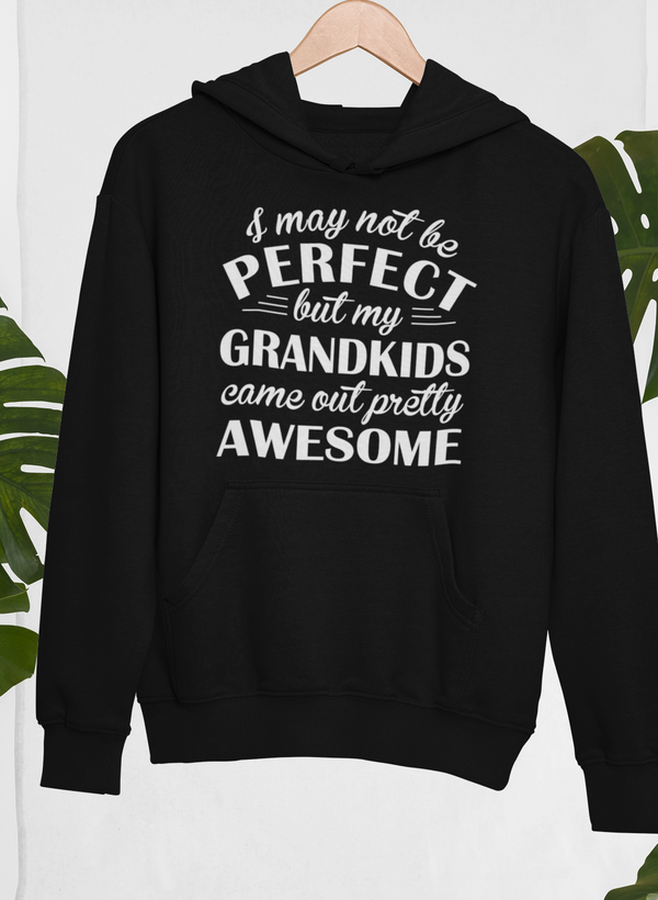 I May Not Be Perfect Hoodie shopmerchmallow Virgin Teez - Black Hoodie