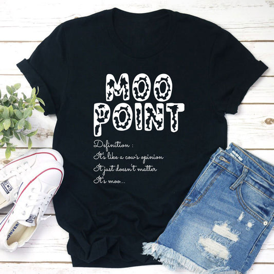 Moo Point T-Shirt shopmerchmallow Moo Point T-Shirt