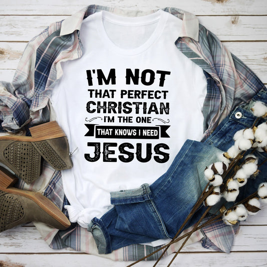 I'm Not That Perfect Christian T-Shirt shopmerchmallow I'm Not That Perfect Christian T-Shirt