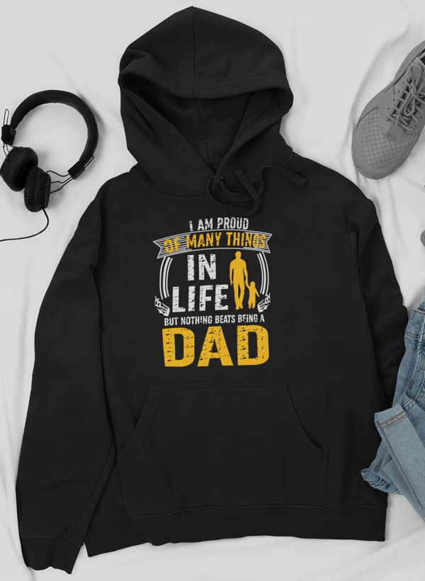 I'm Proud Of Many Things In Life Hoodie shopmerchmallow Virgin Teez - Black Hoodie