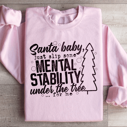 Santa Put Some Mental Stability Under The Tree For Me shopmerchmallow Santa Put Some Mental Stability Under The Tree For Me