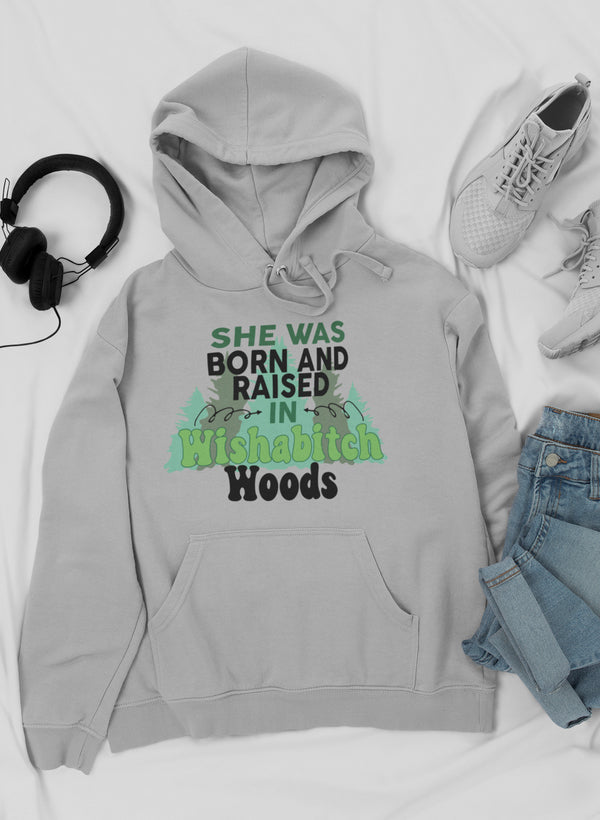 Born & Raised Hoodie shopmerchmallow Virgin Teez - Black Hoodie