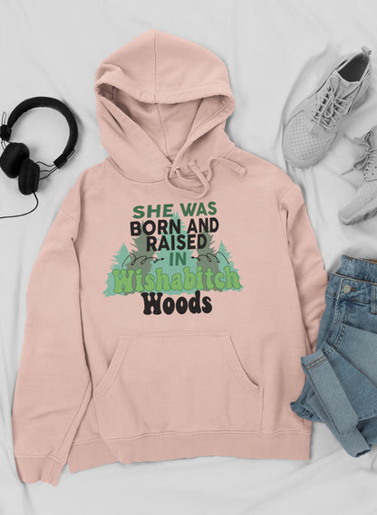 Born & Raised Hoodie shopmerchmallow Virgin Teez - Black Hoodie