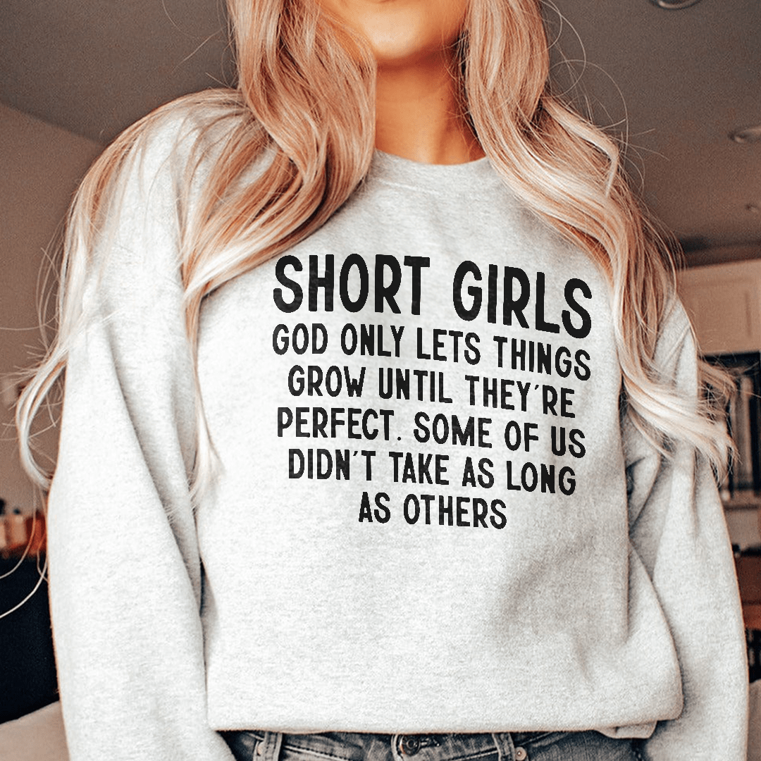 Short Girls God Only Lets Things Grow Until They're shopmerchmallow Short Girls God Only Lets Things Grow Until They're