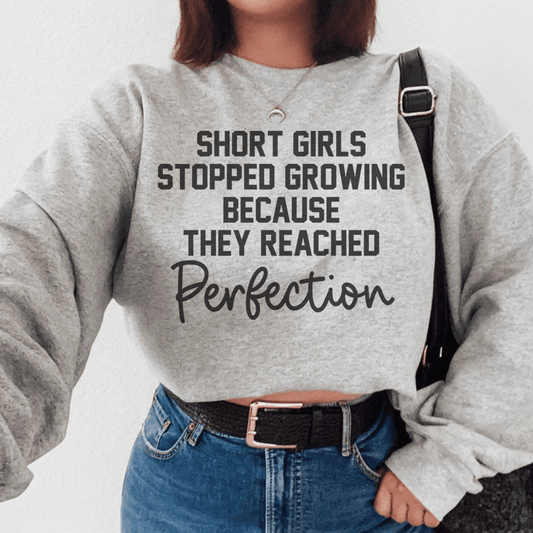 Short Girls Stopped Growing Because They Reached shopmerchmallow Short Girls Stopped Growing Because They Reached