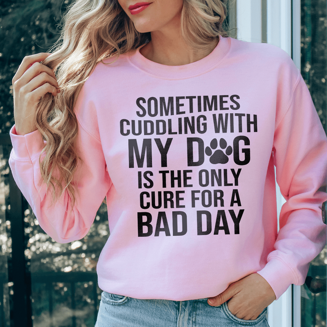 Sometimes Cuddling With My Dog shopmerchmallow Sometimes Cuddling With My Dog