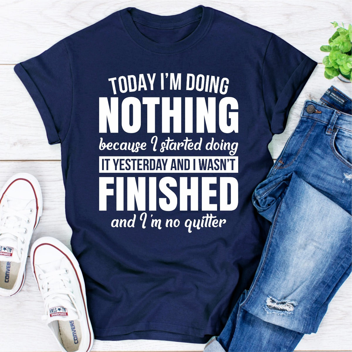 Today I'm Doing Nothing T-Shirt shopmerchmallow Today I'm Doing Nothing T-Shirt