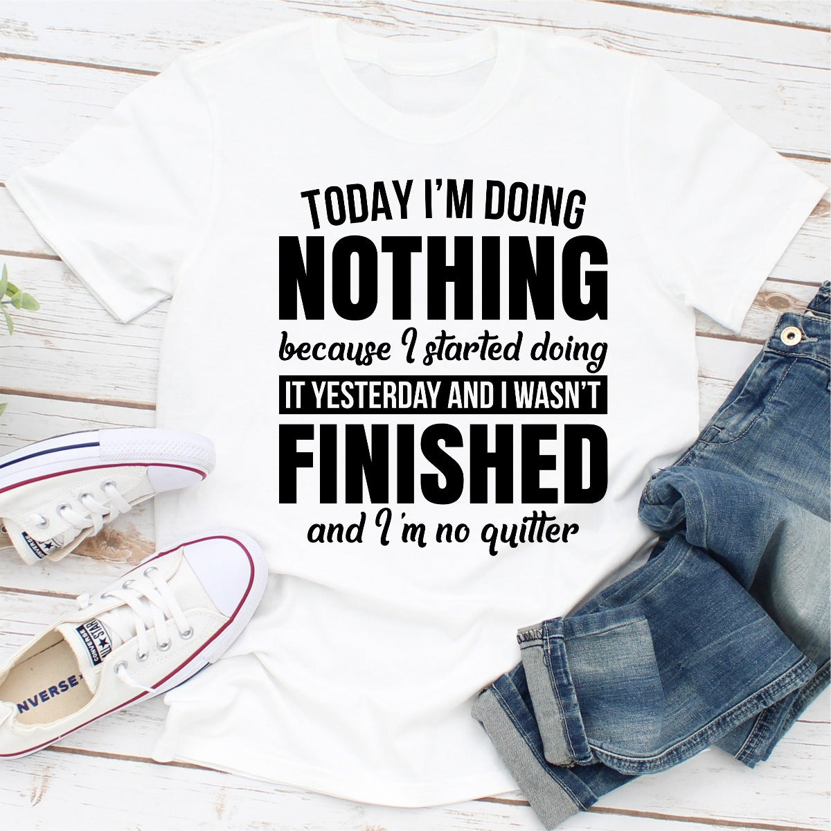 Today I'm Doing Nothing T-Shirt shopmerchmallow Today I'm Doing Nothing T-Shirt