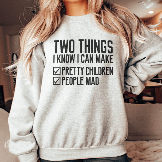 Two Things I Know I Can Make shopmerchmallow Two Things I Know I Can Make
